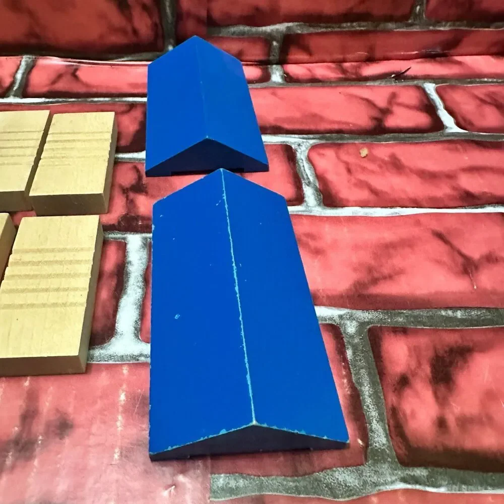 Thomas &  Friends Wooden Block Set with Blue Roofs